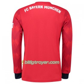 Billige Fotballdrakter FC Bayern München Hjemmedraktsett 2018/19 Langermet